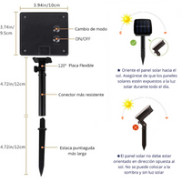 Luces Led de Energía Solar