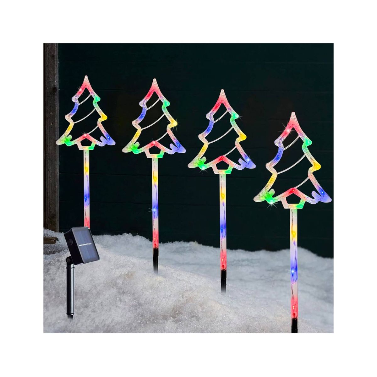 Luces Verticales en forma de pino