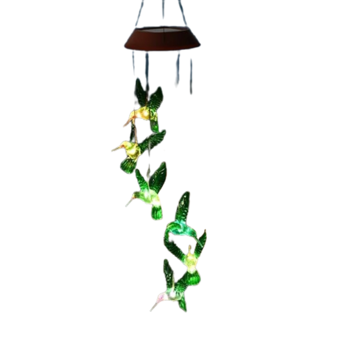 Campanillas de Viento forma de colibrí