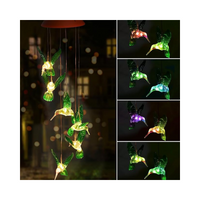 Campanillas de Viento forma de colibrí