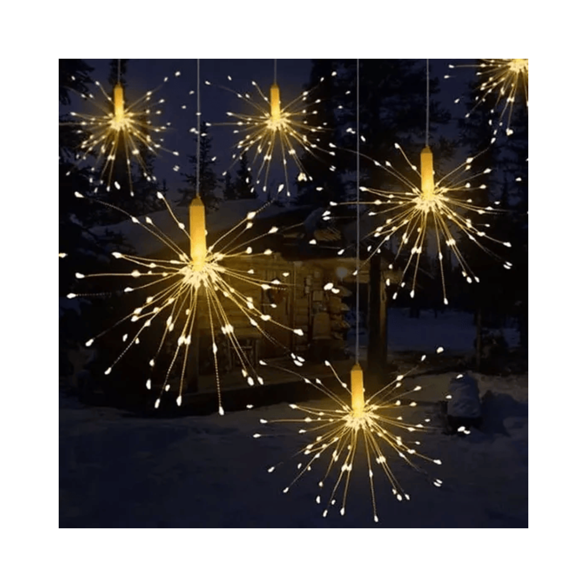 Luces Hada Fuegos Artificiales 400 LED