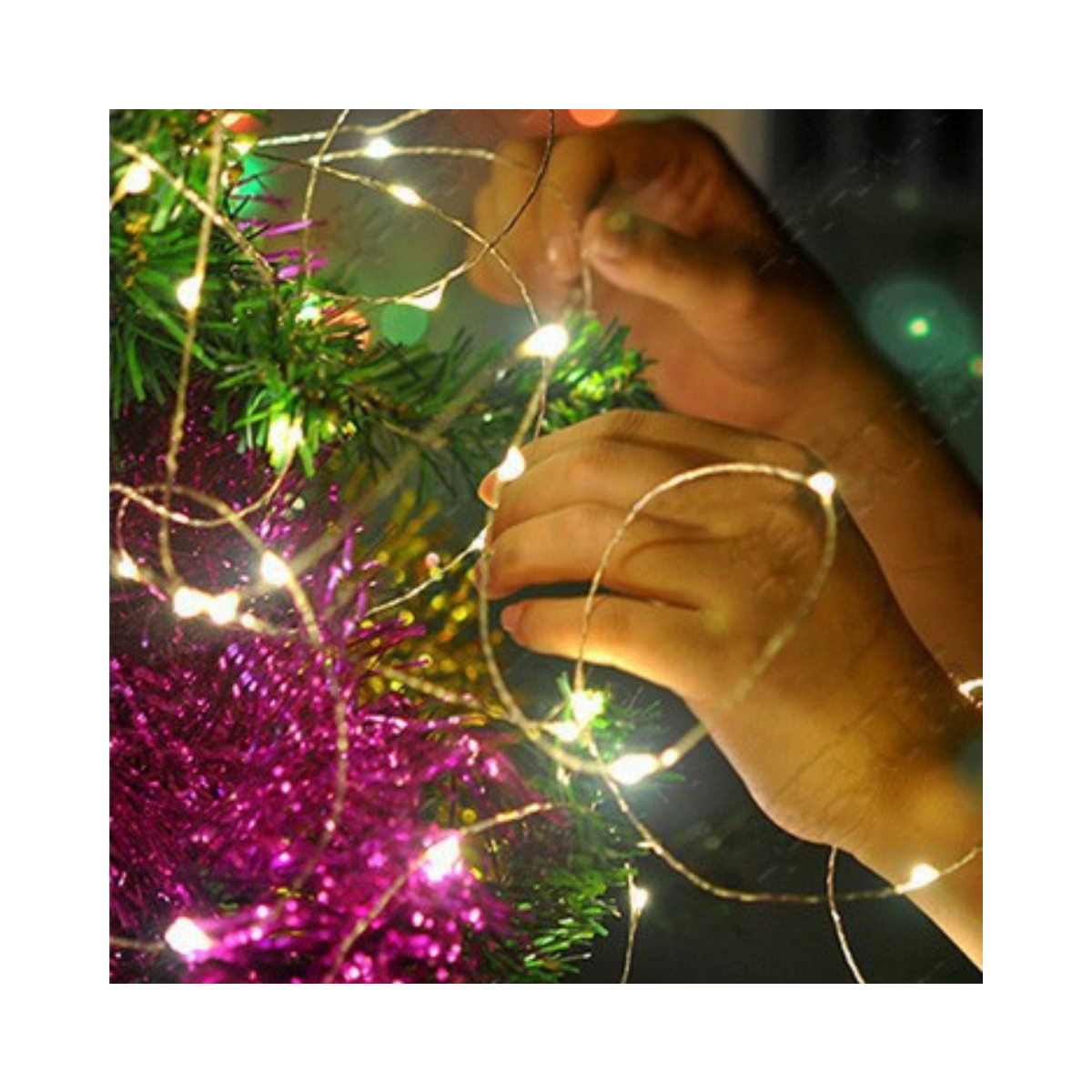 Guirnalda en forma de Tira con 300 LED