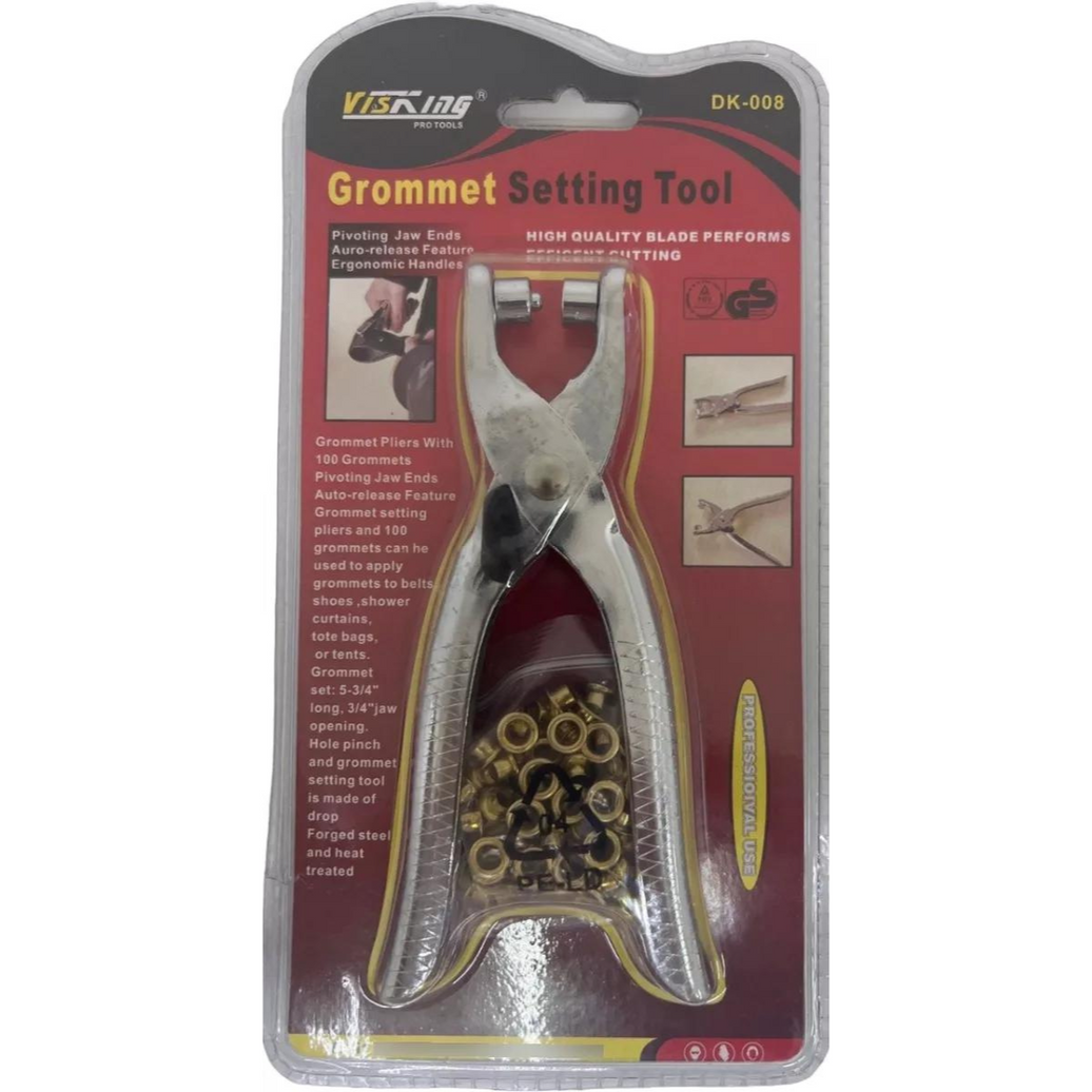 Perforador con Remache para Hacer Ojales