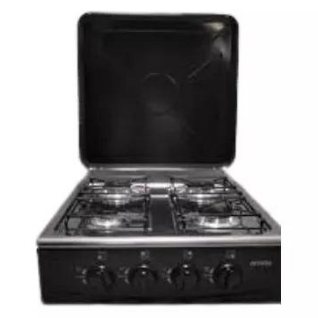 Estufa de Gas con Tapa de Acero 4 Platos