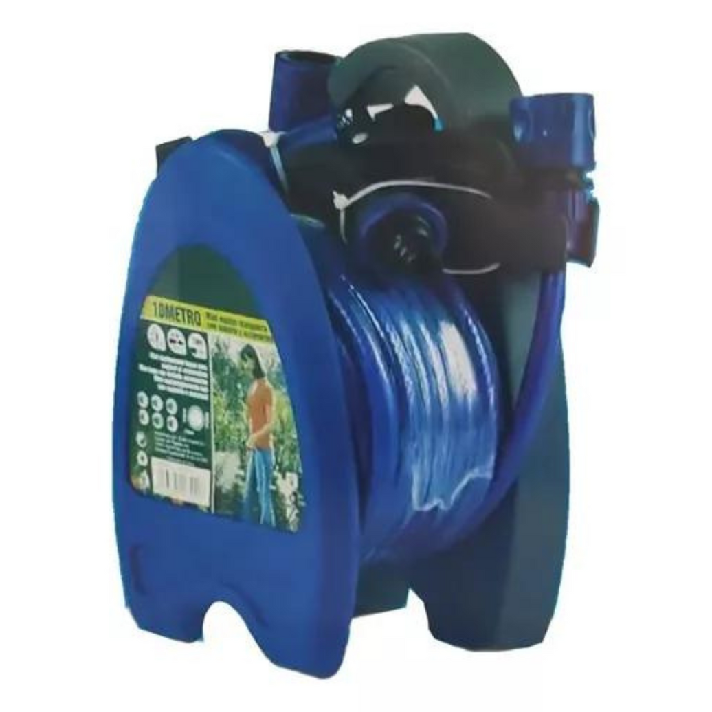 Manguera de Riego con Base de Jardín