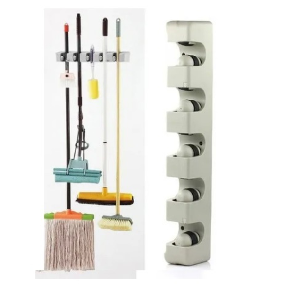 Organizador Porta Escobas Y Mopas