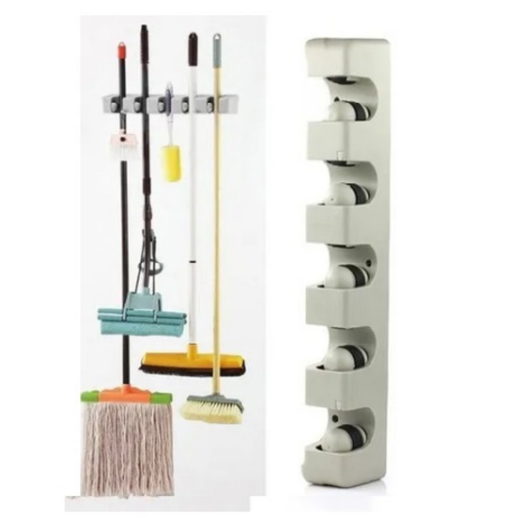 Organizador Porta Escobas Y Mopas