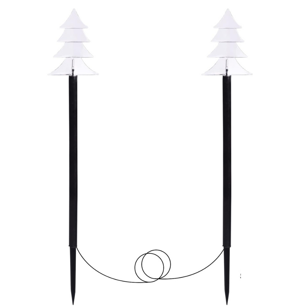 5 Luces Verticales Forma de Pino