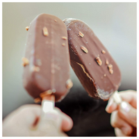 Moldes Helados Forma de Cóncavo Larga