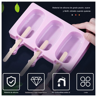 Moldes Helados Forma Paleta Clásica