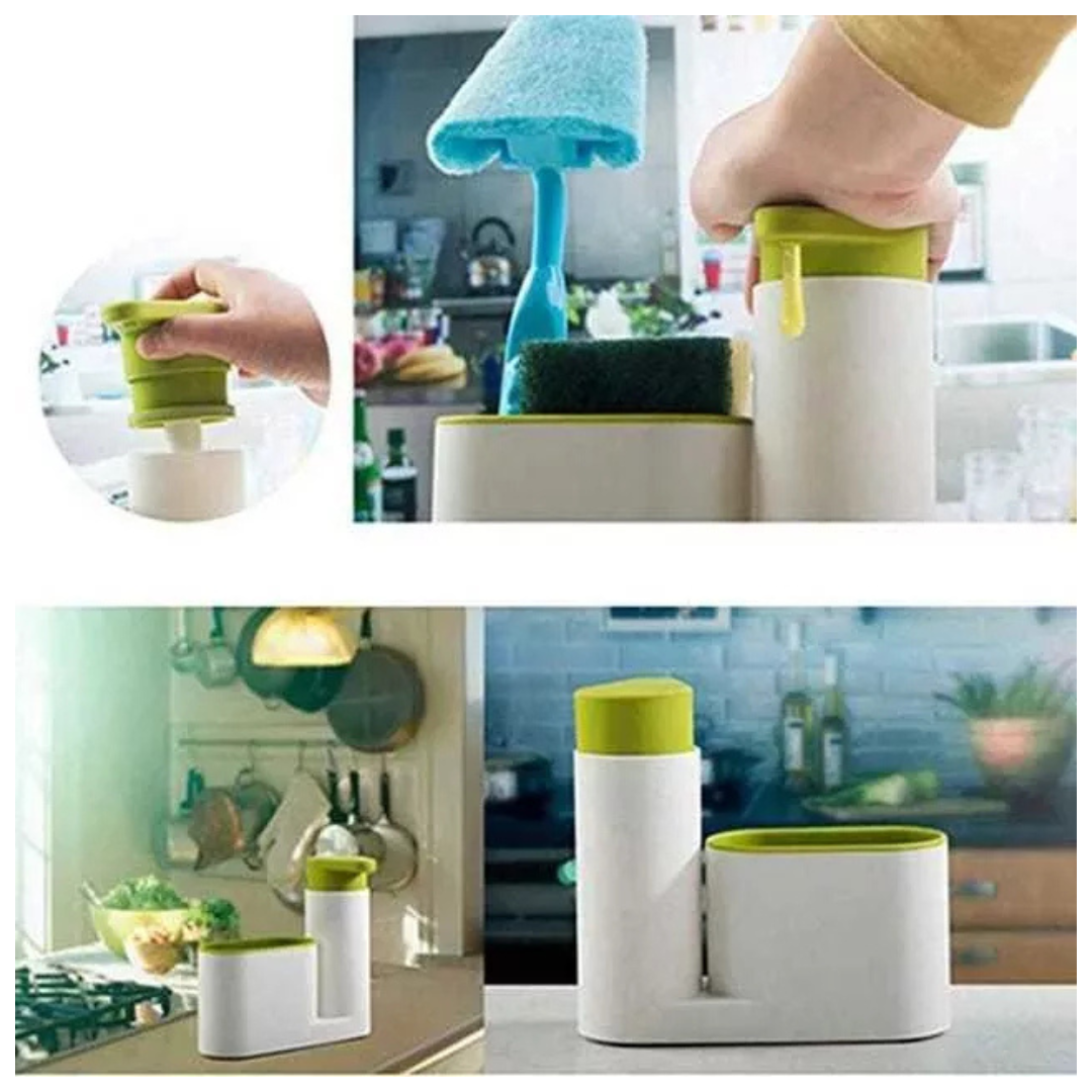 Dispensador de Jabón 2 en 1