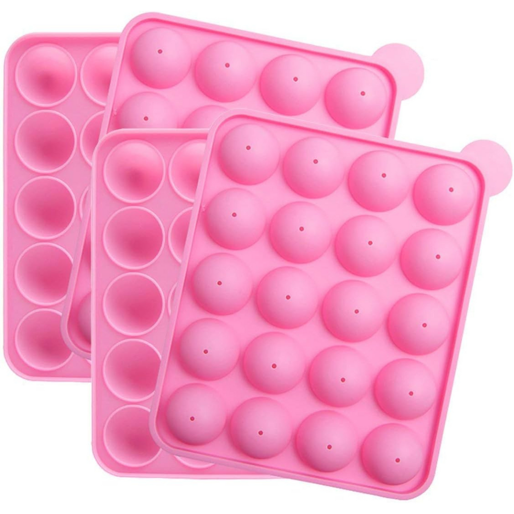 20 Moldes Helados-Paleta Forma Redonda