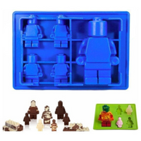Moldes 5 Espacios Muñeco de LEGO