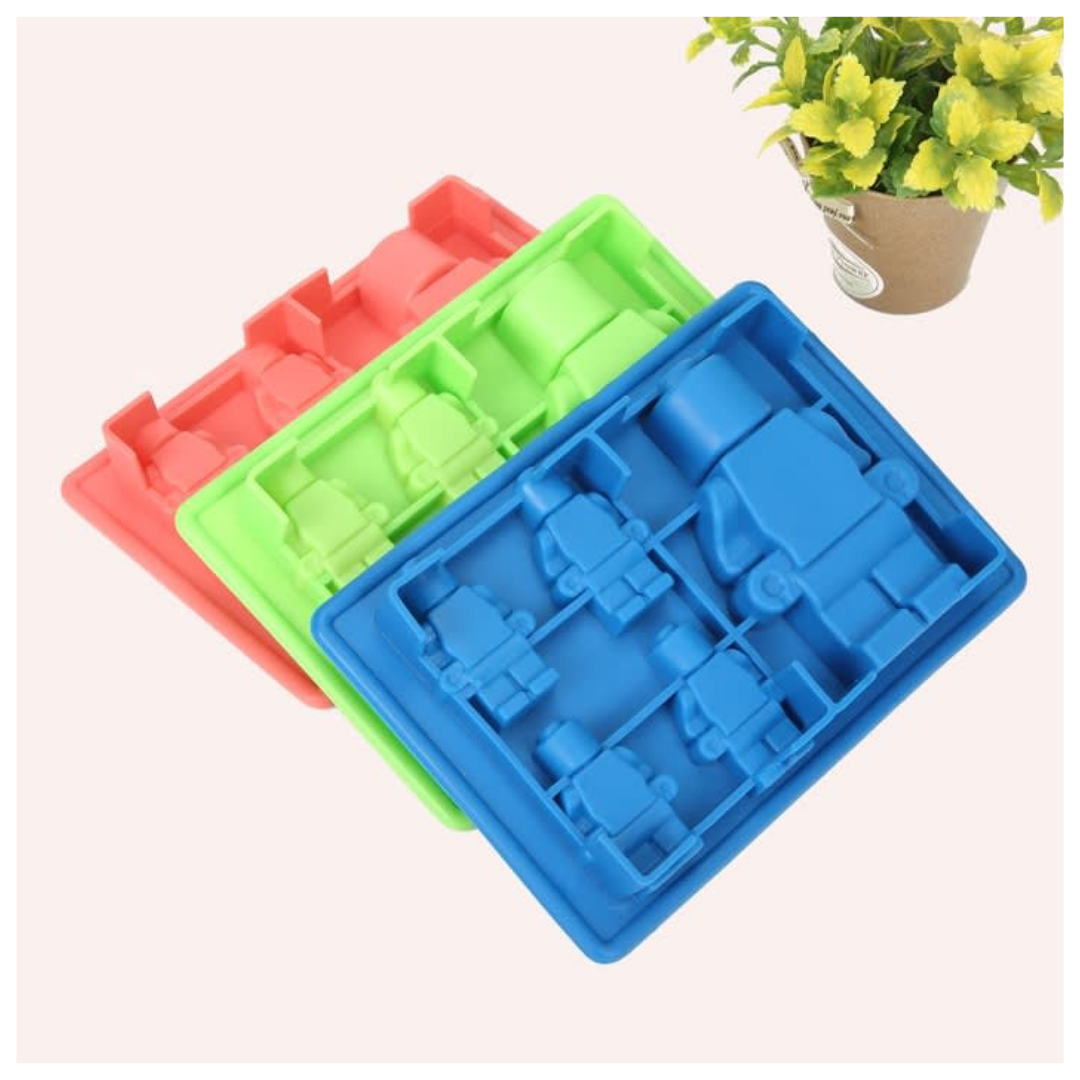 Moldes 5 Espacios Muñeco de LEGO