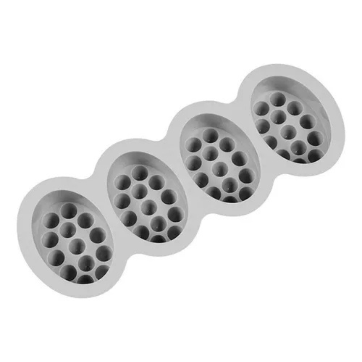 Moldes 4 Espacios Ovalo Texturizado