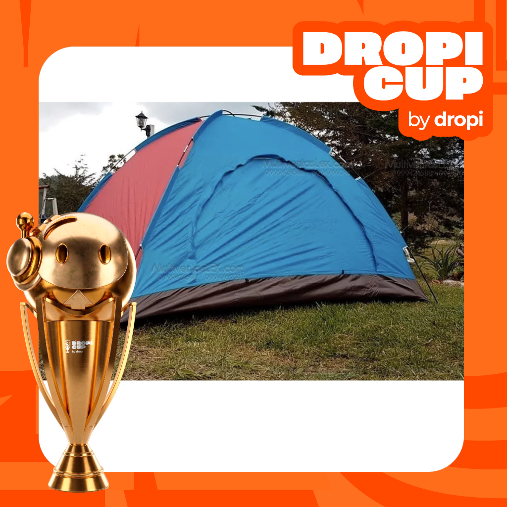 Carpa para 3-4 Personas 200x150 cm