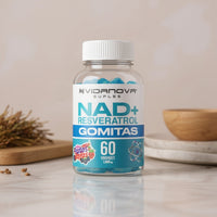 60 GOMITAS NAD+RESVERATROL 1000mg