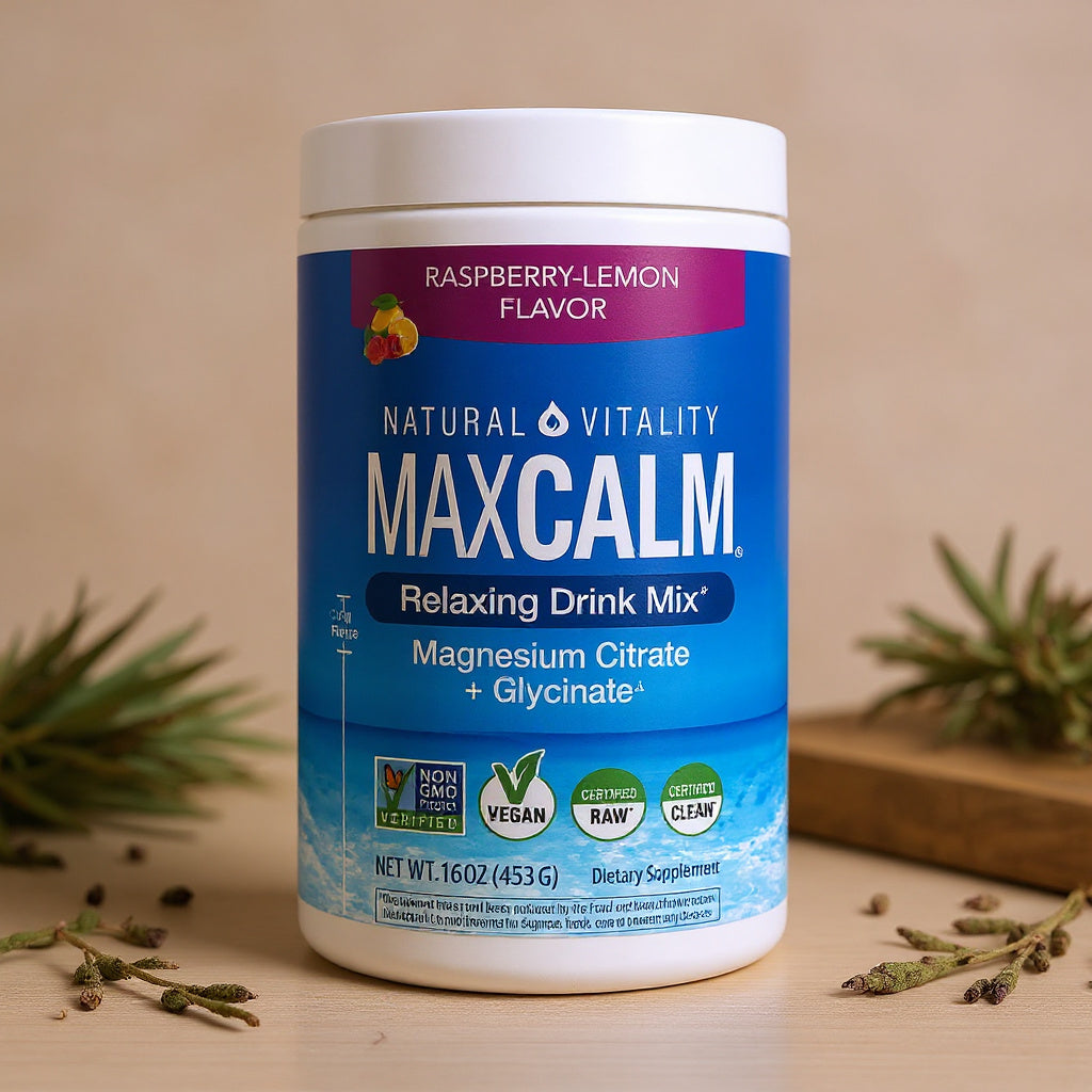 MAXCALM GLICINATO CITRATO MAGNESIO 453 G