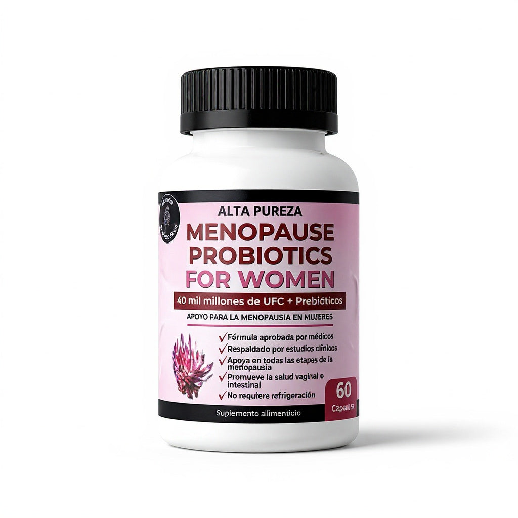 Probióticos Menopausia Alta Pureza 60 Cp