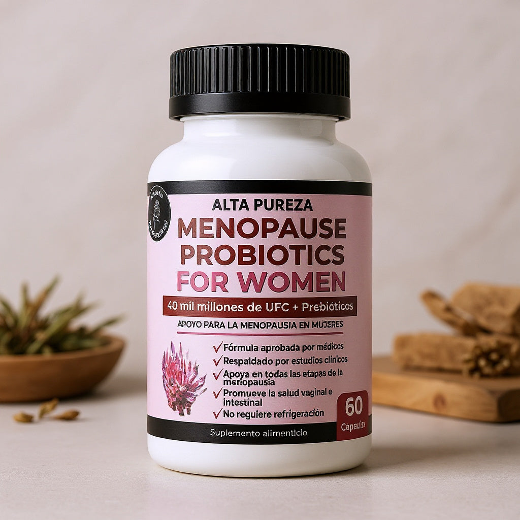 Probióticos Menopausia Alta Pureza 60 Cp