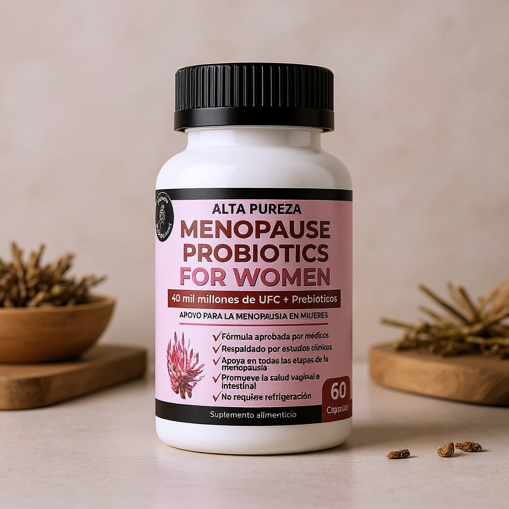 Probióticos Menopausia Alta Pureza 60 Cp