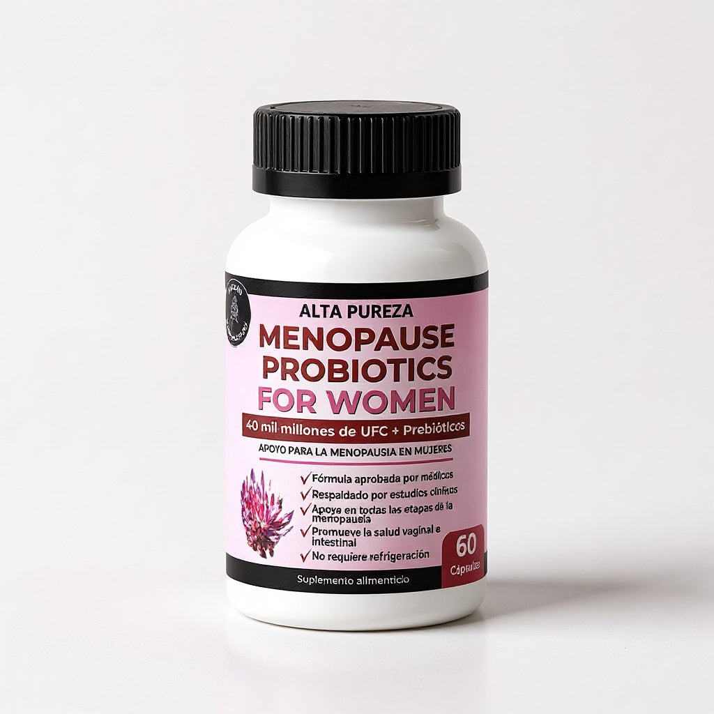 Probióticos Menopausia Alta Pureza 60 Cp