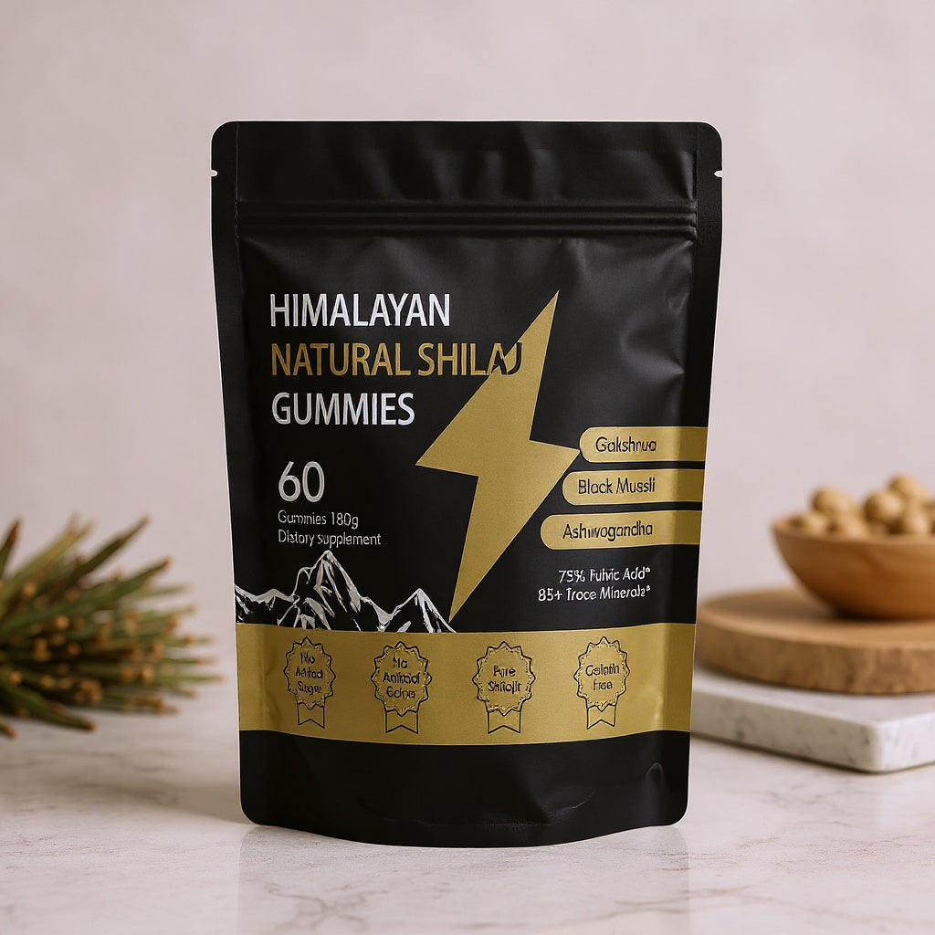 SHILAJIT HIMALAYA 60 GUMMIES