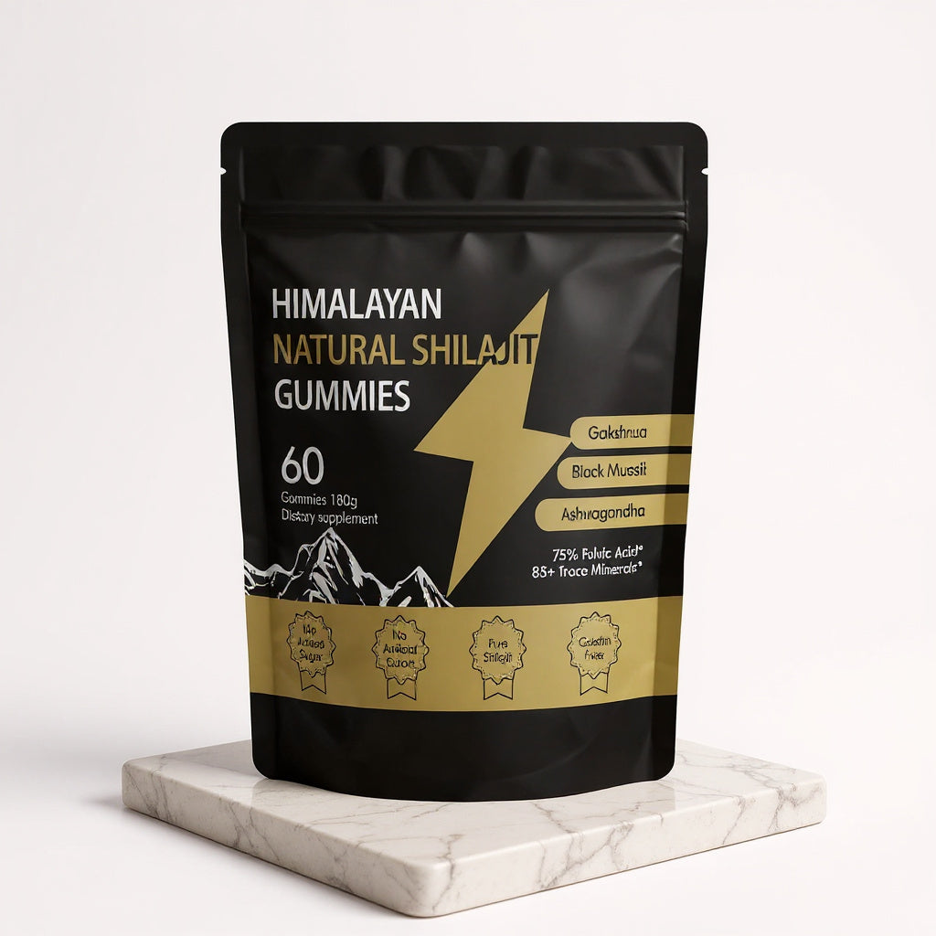 SHILAJIT HIMALAYA 60 GUMMIES